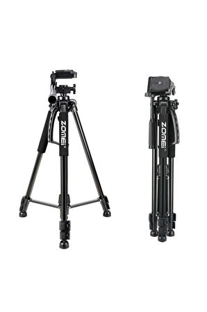 Profesyonel Bluetooth Uzaktan Kumandalı Taşınabilir Zomei Zm-1200 Tripod