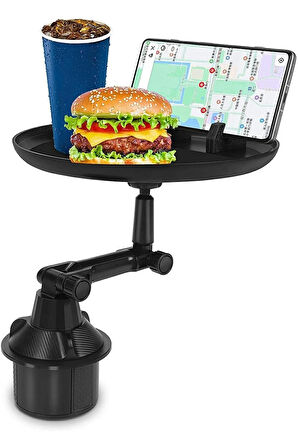 Araç Içi Telefon Tutucu 360 ° Döndürme Özellikli Tepsisi Ayarlanabilir 8,3 Inçlik Telefon Standı