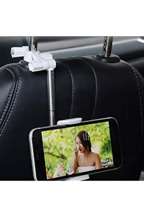 Ayarlanabilir Araç Dikiz Aynası Telefon Tutucu Gps Takip Standı Universal 6-10cm Telefon Tutucu