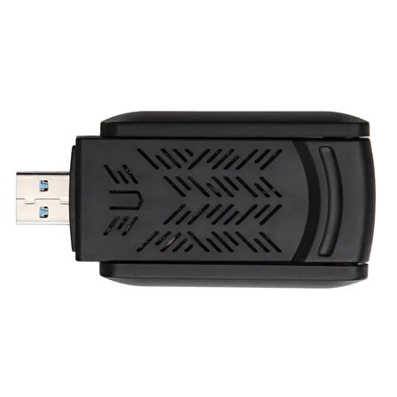 Coverzone Wireless Adaptör Wifi Ağ Kartı Masaüstü Bilgisayar Pc ile Uyumlu 2,4G 5G Usb 3.0 AC1300