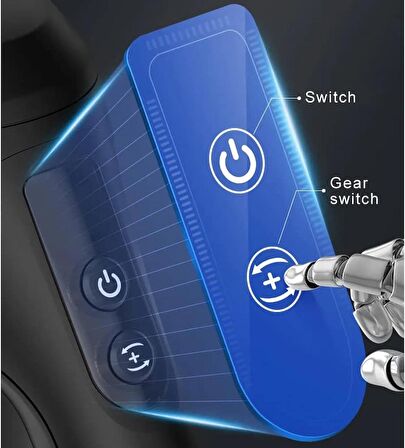 Coverzone Masaj Aleti 30W Motorlu Derin Doku Kas Masaj Tabancası 12 Kademeli Masajı Type-C Hızlı Şarj Girişli 8 Farklı Masaj Başlıklı F750 Gri