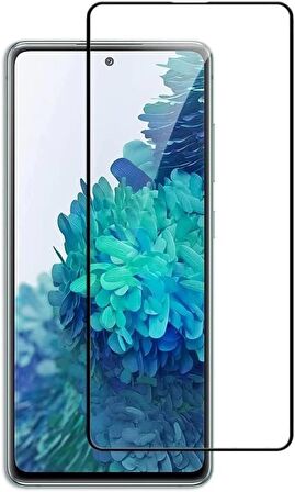 Coverzone Samsung Galaxy S23 Plus Uyumlu Ekran Koruyucu Nano Canlı ve Parlak Kenar Kısımları Kavisli Sert Ve Çizilmeye Karşı Dirençli Seramic Siyah Çerçeveli 9D Ekran Koruyucu