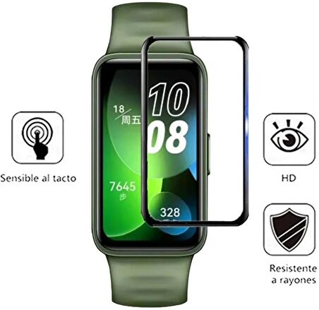 Coverzone Huawei Band 8 İle Uyumlu Koruma Çerçeve Bupmper Protector Tam Çerçeve