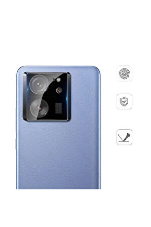 Xiaomi Mi 13T ile uyumlu Kamera Lens Koruma Camı Toz ve Kirden Koruyan Kamera Camı