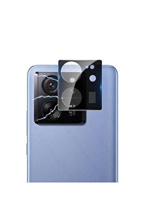 Xiaomi Mi 13T ile uyumlu Kamera Lens Koruma Camı Toz ve Kirden Koruyan Kamera Camı