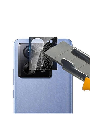 Xiaomi Mi 13T ile uyumlu Kamera Lens Koruma Camı Toz ve Kirden Koruyan Kamera Camı