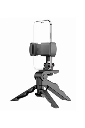 Tripod Modern Tasarım 3 Ayak Mini Kamera Tripodu Döner Başlık Telefon Tutucu Hafif K555