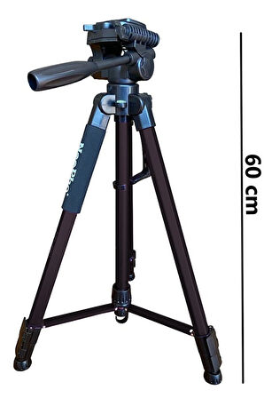 NP680 155 cm Tripod Kullanımı Kolay ve Pratik İç Dış Mekan Fotoğraf ve Video Çekimleri için Tripod