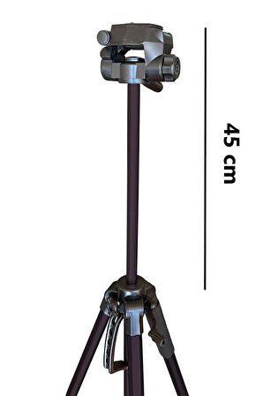 NP680 155 cm Tripod Kullanımı Kolay ve Pratik İç Dış Mekan Fotoğraf ve Video Çekimleri için Tripod