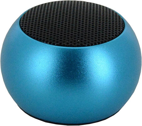 Coverzone Taşınabilir Bluetooth Speaker Mini Kablosuz Hoparlör Seyahatlerde Bisiklet Sürüşleri ve Doğa Gezilerinde Kullanıma Uygun M3 Mavi