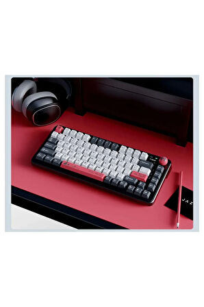 Ajazz Ak820 Max Plus Mute Switch 3 Modlu Mekanik Oyun Klavyesi-tft Ekranlı-ultra Sessiz Rgb-hot Swap