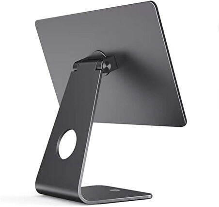 Coverzone Profesyonel Tablet Stant iPad Pro 11 inç ile Uyumlu iPad Pro 12.9 Inç ile Uyumlu M1/M2 4. Nesil Ve 5. Nesil Uyumlu Magnetic/Mıknatıslı Ayarlanabilir Tablet Standı MGN-20