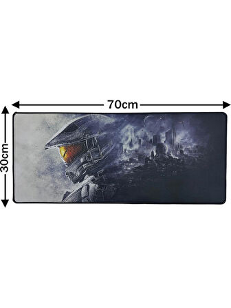 Coverzone Kaymaz Mousepad Renkli Desenli Oyuncu Mouse Pad 70cm x 30cm Model 18