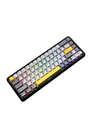 Ajazz AK680 Max %68 Manyetik Switch, 3000mAh Batarya 8K Polling Rate Kablosuz RGB Klavye