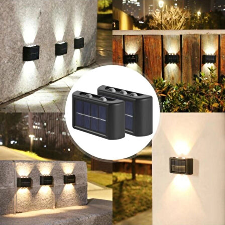 Coverzone 2'li Solar Enerjili Bahçe Işıklandırmak için Lamba Dış Mekan Işık Uygun Güneş Enerjili Aydınlatma Piknik Kamp Tatil için Bahçe, Veranda, Havuz Kenarı Aydınlatması DL6 [Enerji Sınıfı A]