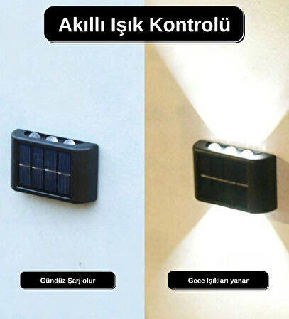 Coverzone 2'li Solar Enerjili Bahçe Işıklandırmak için Lamba Dış Mekan Işık Uygun Güneş Enerjili Aydınlatma Piknik Kamp Tatil için Bahçe, Veranda, Havuz Kenarı Aydınlatması DL6 [Enerji Sınıfı A]