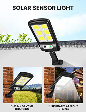 Coverzone Uzaktan Kumandalı Solar Enerjili Bahçe Işıklandırmak için Lamba Dış Mekan Işık Uygun Güneş Enerjili Aydınlatma Piknik Kamp Tatil için Bahçe, Veranda, Havuz Kenarı Aydınlatması SSL-1 [Enerji Sınıfı A]