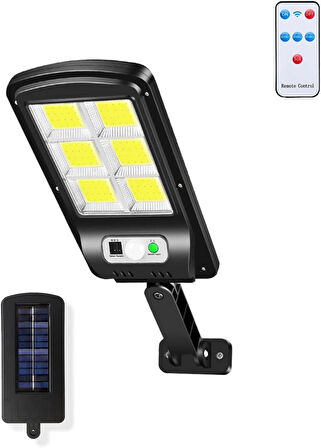 Coverzone Uzaktan Kumandalı Solar Enerjili Bahçe Işıklandırmak için Lamba Dış Mekan Işık Uygun Güneş Enerjili Aydınlatma Piknik Kamp Tatil için Bahçe, Veranda, Havuz Kenarı Aydınlatması SSL-1 [Enerji Sınıfı A]