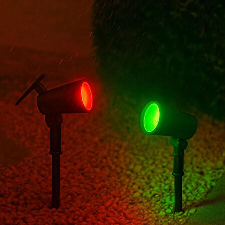 Coverzone 1 Adet Solar Enerjili RGB Renkli Işık Bahçe Işıklandırmak için Lamba Dış Mekan Işık Uygun Güneş Enerjili Aydınlatma Piknik Kamp Tatil için Bahçe, Veranda, Havuz Kenarı Aydınlatması SBRGB-1 [Enerji Sınıfı A]