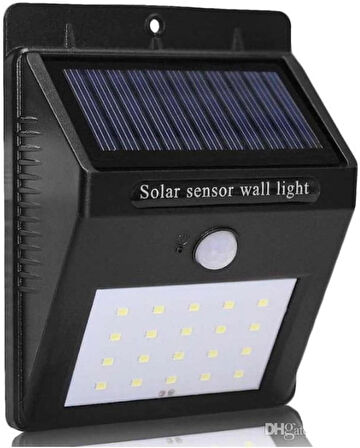Coverzone Hareket Sensörlü Solar Enerjili Işık Bahçe Işıklandırmak için Lamba Dış Mekan için Uygun Güneş Enerjili Aydınlatma Piknik Kamp Tatil için Bahçe, Havuz Kenarı Aydınlatması SL-BHS-12 [Enerji Sınıfı A]