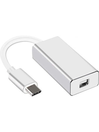 CoverZone Type-C To Mini Display Adaptör Tip C - Mini Dp Dönüştürücü MacBook Pro Uyumlu ile ZR125