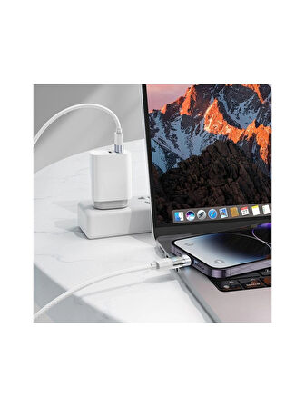 Borofone iPhone ile Uyumlu 2.4A Şarj ve Data Kablo USB To Lightning - 1.2 Metre - BU46