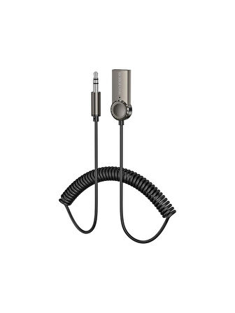 Borofone Bluetooth Adaptör Araba ve Araç USB ve 3.5mm Aux Giriş Bluetooth Adaptör Çevirici BC56