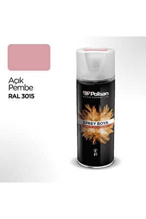 Akrilik Açık Pembe Sprey Boya 400 ml - Ral 3015