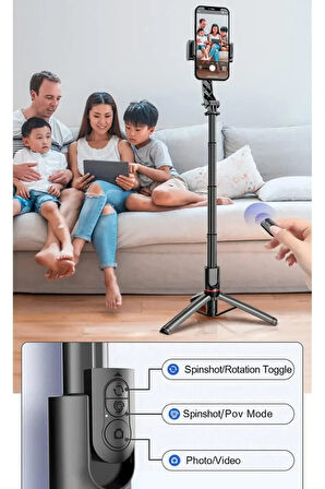 L19 Telefon Için Gimbal Tripod Telefon Sabitleme