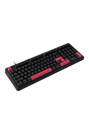 Kablolu Mekanik Oyun Klavyesi-Rainbow Aydınlatma-Hot Swap Ajazz AK980 Red Switch