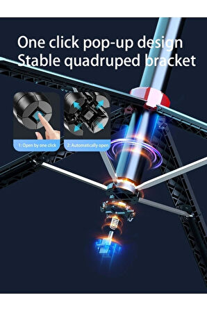 Tripod & Selfie Çubuğu - Bluetooth, 180cm Teleskopik, Katlanır, 360 Derece Dönebilen P185