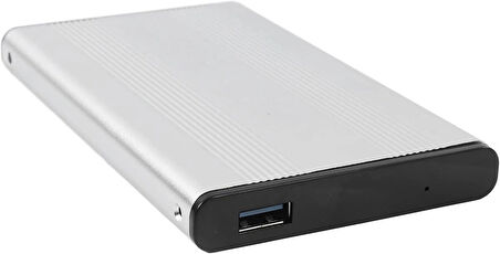 Coverzone Harici Disk Kutusu ZR1075 - 2.5” HDD, USB 2.0, 1TB Destekli, Tak-Çalıştır, Ultra İnce, LED Işıklı