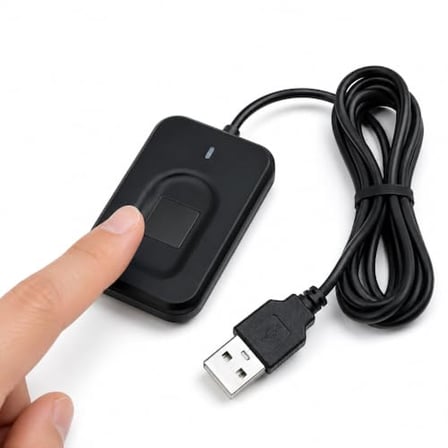 Coverzone Notebook ve PC Uyumlu ENT USB Parmak İzi Okuyucu 508 DPI | FP130