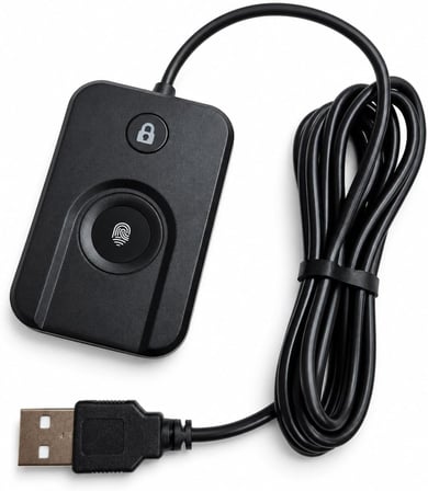 Coverzone Notebook ve PC Uyumlu ENT USB Parmak İzi Okuyucu 508 DPI | Zr1343