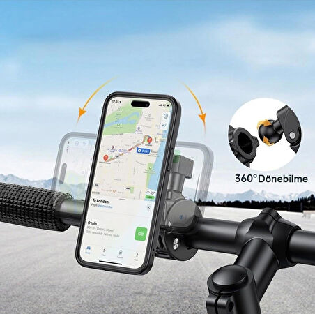 Coverzone Vespa, Arora Cappuccino, Lambretta, Peugeot Modelleri ile Uyumlu Magsafe Uyumlu Telefon Tutucu QL10