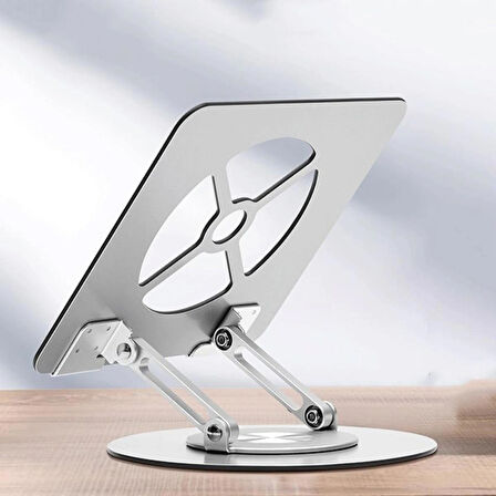 Coverzone X2 Katlanabilir Laptop Standı - Alüminyum Alaşım, 11-17 inç, Portatif, Dayanıklı, Rahat Kullanım S13