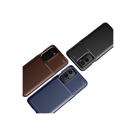 Coverzone Galaxy M51 ile Uyumlu Silikon Kılıf Kamera Korumalı Karbon TPU Brimstone Ultra Slim Fit Delux Lacivert