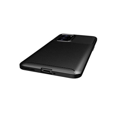 Coverzone Xiaomi Redmi 14C ile Uyumlu Silikon Kılıf Kamera Korumalı Karbon TPU Brimstone Ultra Slim Fit Delux Siyah