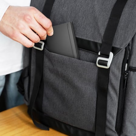 Coverzone Katlanabilir Kablosuz Bluetooth Klavye ENT 67 Tuş Makas Mekanizmalı, iOS Android Windows Uyumlu, USB-C Şarjlı, 150 mAh Batarya, 10 m Menzil, Çift Katlanır Taşınabilir Tasarım | (B028 Siyah)