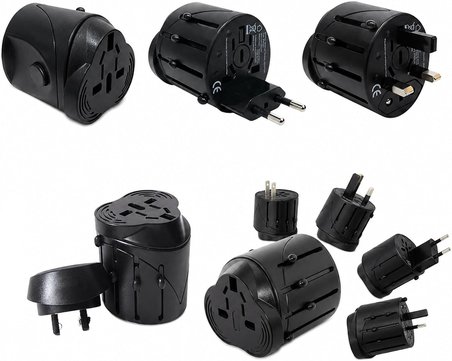 Coverzone Akım Korumalı Universal Fiş Çoklu Priz ENT CV640 Priz Çevirici Dönüştürücü Kompakt Tasarım Amerikan Fişi, İngiliz, Türkiye 125V - 250V 13A (Beyaz) (686L)