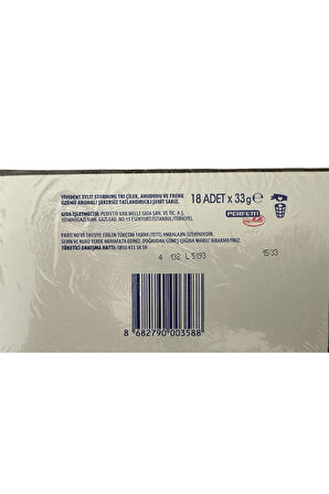 Vivident Storming Çilek, Ahududu ve Frenk Üzümü Aromalı Şekersiz Sakız 33 g x 18 Adet