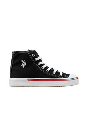 PENELOPE UNISEX BOĞAZLI KONVERS SNEAKER Ayakkabı SİYAH 40