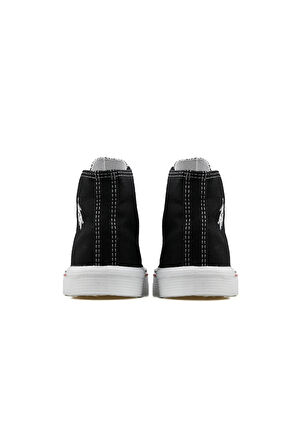 PENELOPE UNISEX BOĞAZLI KONVERS SNEAKER Ayakkabı SİYAH 40