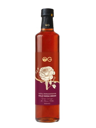 Güllü Üzüm Sirkesi 500 ml