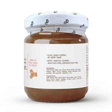 2'li Jöle Ilikli Kemik Suyu 200 ml +6 Ay