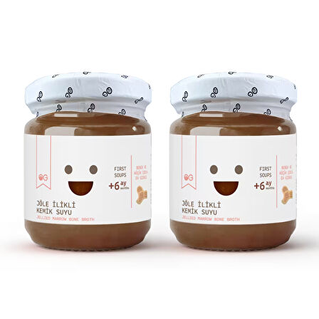 2'li Jöle Ilikli Kemik Suyu 200 ml +6 Ay