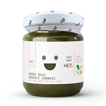 Kemik Sulu Brokoli Çorbası 200g +6 Ay