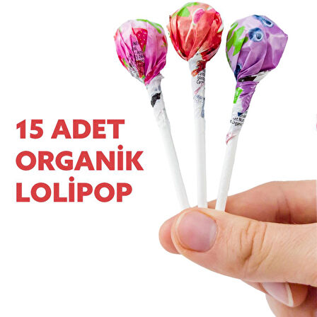 15'li Organik Lolipop