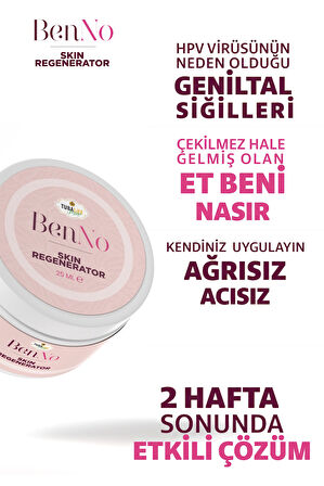 Benno Lezyon Kremi | Et Beni, Genital Siğil, Nasır Ve Siğil Bakım Kremi, 25 ml - Skin Regenerator