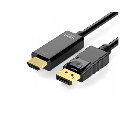 Hiremco 4K60Hz 1.8mt DP TO HDMI Kablosu